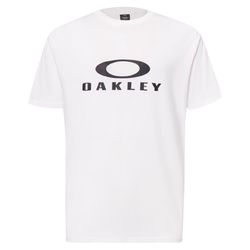 Oakley O Bark 2.0 L Short Sleeve Men's Crew Neck White Tee Shirt