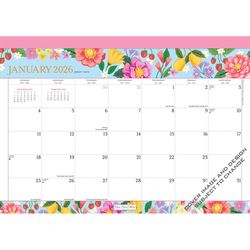 BrownTrout Publishers .13 in. H X 11 in. L Multicolored Paper Bonnie Marcus Desk Pad