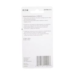 Bussmann 15 amps Dual Element Time Delay Fuse 2 pk