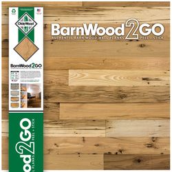 OldeWood Limited BarnWood2GO 5/16 in. H X 48 in. L Weathered Natural Wood Wall Plank