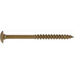 HILLMAN Power Pro 5/16 in. X 4 in. L Star Steel Lag Screw 1 pk
