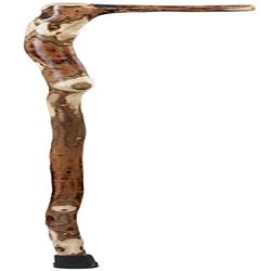 Brazos Walking Sticks 37 in. Brown Wood Walking Stick Cane