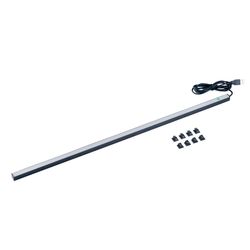 CRAFTSMAN Magnetic 25 in. L Black Plug-In LED Strip Light 300 lm