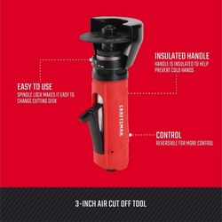 CRAFTSMAN 3 in. D Air Cut-Off Tool