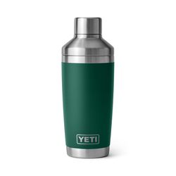 YETI Rambler 20 oz Black Forest Green Stainless Steel Cocktail Shaker