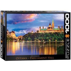 Eurographics Ottawa Parliament Hill Jigsaw Puzzle Multicolored 1000 pc