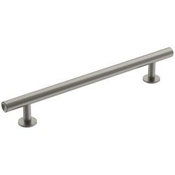 Amerock Contemporary Bar Cabinet Pull 6-5/16 in. Satin Nickel Silver 1 pk
