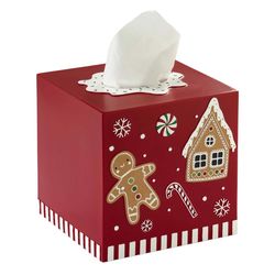 Avanti Linens Red Resin Tissue Cover