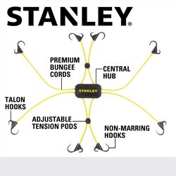 Stanley Bungee Cord 48 in. L 1 pk