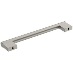 Amerock Contemporary Bar Cabinet Pull 6-5/16 in. Satin Nickel Silver 1 pk