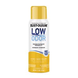 Rust-Oleum Low Odor Gloss Daisy Yellow Spray Paint 11 oz