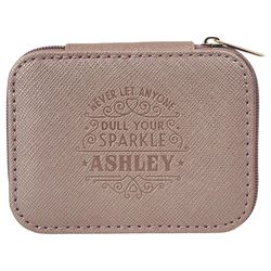 History & Heraldry Never Let Anyone Dull Your Sparkle Ashley Travel Jewellery Box 1 pk