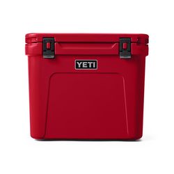 YETI Roadie 60 Rescue Red 60 qt Roller Cooler