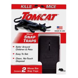 Tomcat Small Snap Trap For Mice 2 pk