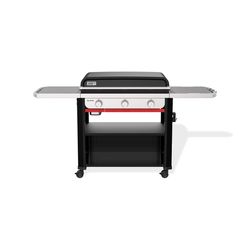 Weber Slate 30 LP Griddle Bundle: Griddle, Cover, Flat Top Set, Condiment Holder, Burger Kit