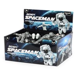 Keycraft Bendy Spaceman Silver