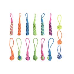 Diamond Visions For Dog Assorted Cotton Rope Dog Toy 1 pk