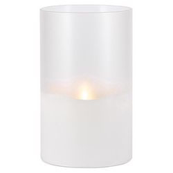 Gerson Everlasting Glow White No Scent Flameless Hand Poured Candle