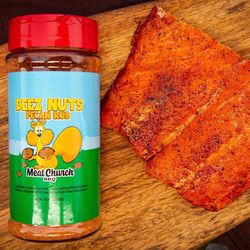 Meat Church Deez Nuts Pecan Seasoning Rub 12.5 oz