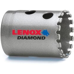 LENOX Diamond 1-1/2 in. Diamond Grit 1.5 in. L Hole Saw
