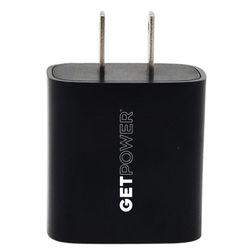 GetPower Black USB PD Charger For Universal