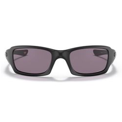 Oakley SI Fives Squared Sunglasses Unisex Matte Black Frame Prizm Gray Lens Polarized