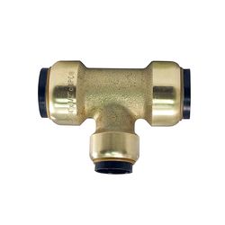 Apollo Tectite Push to Connect 3/4 in. PTC in to X 3/4 in. D PTC Brass Reducing Tee