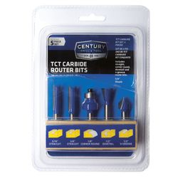 Century Drill & Tool 1/2 in. D X 2 in. L Carbide Router Bit