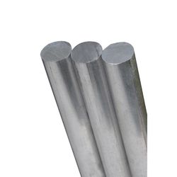 K&S 1/8 in. D X 12 in. L Stainless Steel Unthreaded Rod