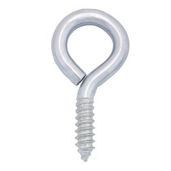 Hampton 11/32 in. D X 2-5/8 in. L Zinc-Plated Steel Screw Eye 200 lb. cap. 1 pk