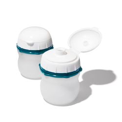 OXO Good Grips 2.3 fl. oz. White Squeeze Bottle 2 pk