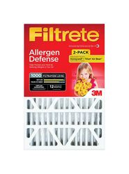 Filtrete 16 in. W X 25 in. H X 4 in. Pleated 1000 MPR Pleated Allergen Air Filter 2 pk