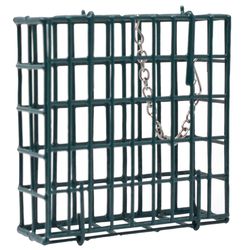 Songbird Essentials Songbird 1 each Coated Wire Suet Feeder Cage