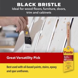 Purdy Black Bristle Adjutant 1-1/2 in. Medium Stiff Angle Trim Paint Brush
