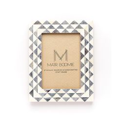 Matr Boomie Varuna Gray Bone Picture Frame 5x7 in.