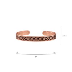 Montana Silversmiths Men's Untamed Valor Cuff Bracelet