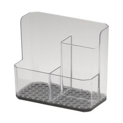 Spectrum 6.25 in. L X 3 in. W X 6 in. H Plastic Sponge and Brush Holder