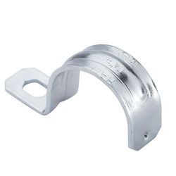 Halex 1 in. D Steel 1 Hole Strap 1 pk