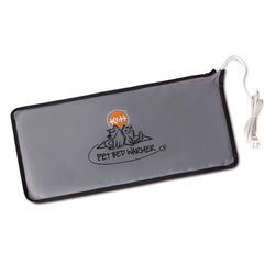 K&H Pet Products Gray Heated Pet Mat 24.5 in. W X 11.75 in. L