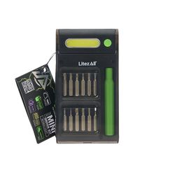 LitezAll 160 lm Black LED Work Light