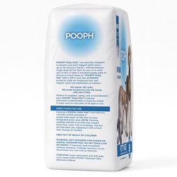 Pooph Potty Pads Quilted Fiber Wetness and Odor Elimination Pads 50 pk