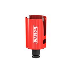 Diablo Demo Demon 2 in. Carbide Tipped Rough-In 2-3/8 in. L Hole Saw