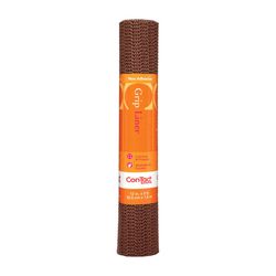 Con-Tact Grip 5 ft. L X 12 in. W Chocolate Non-Adhesive Shelf Liner