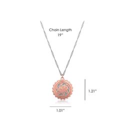 Montana Silversmiths Women's Emma's Sunlight Rose Gold Necklace One Size Fits Most