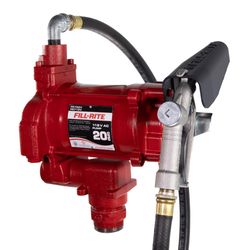 Fill-Rite Cast Iron Fuel Pump Hose and Nozzle 18 gpm 12