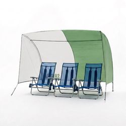 Shibumi Polyester Shade Canopy 7 ft. H X 7.5 ft. W X 7.5 ft. L