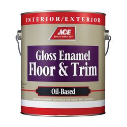 Ace Gloss Light Gray Floor Paint 1 gal