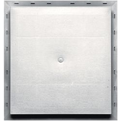 Builders Edge 16-1/2 in. H X 19 in. W X 1-1/4 in. L Prefinished White Vinyl Mounting Block