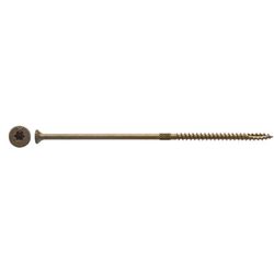Big Timber No. 10 X 6 in. L Star Bronze Wood Screws 600 pk
