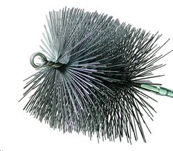 Rutland 6 in. Square Oil Tempered Chimney Brush